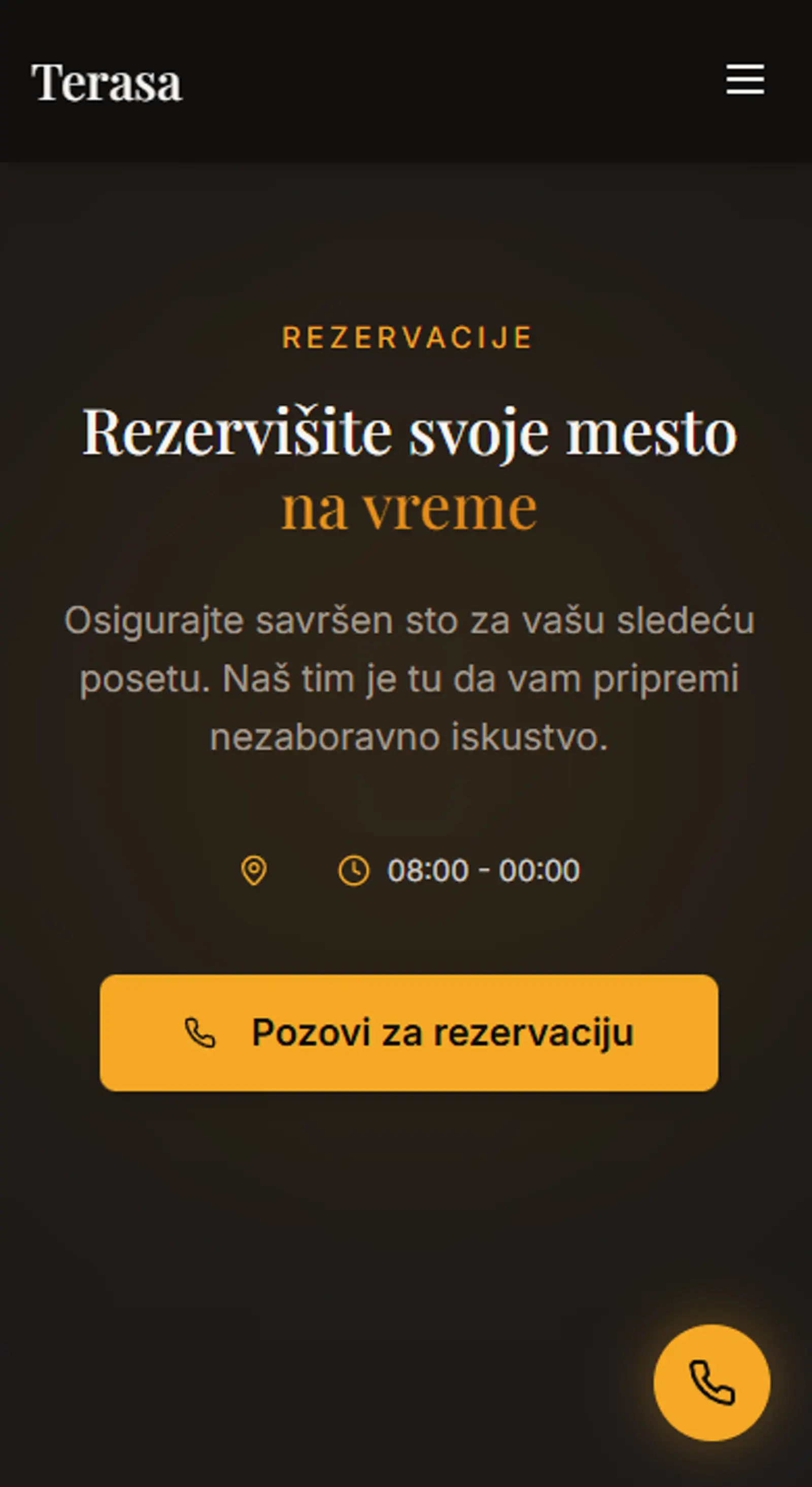 Poziv na akciju na mobilnom