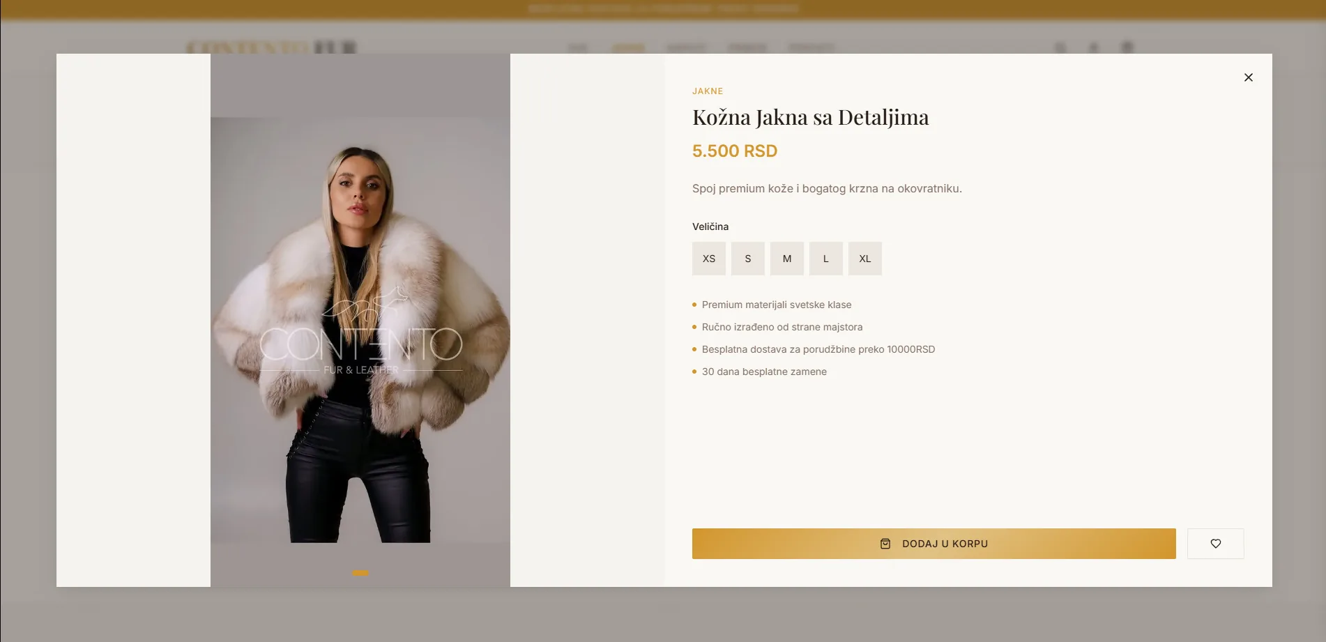 Pregled detalja proizvoda